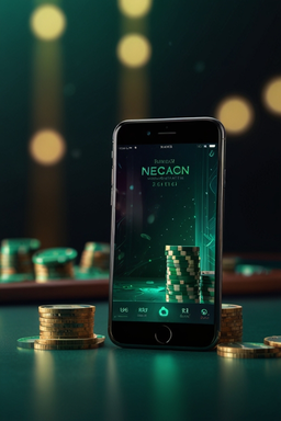 Smartphone showing Gangstasino app